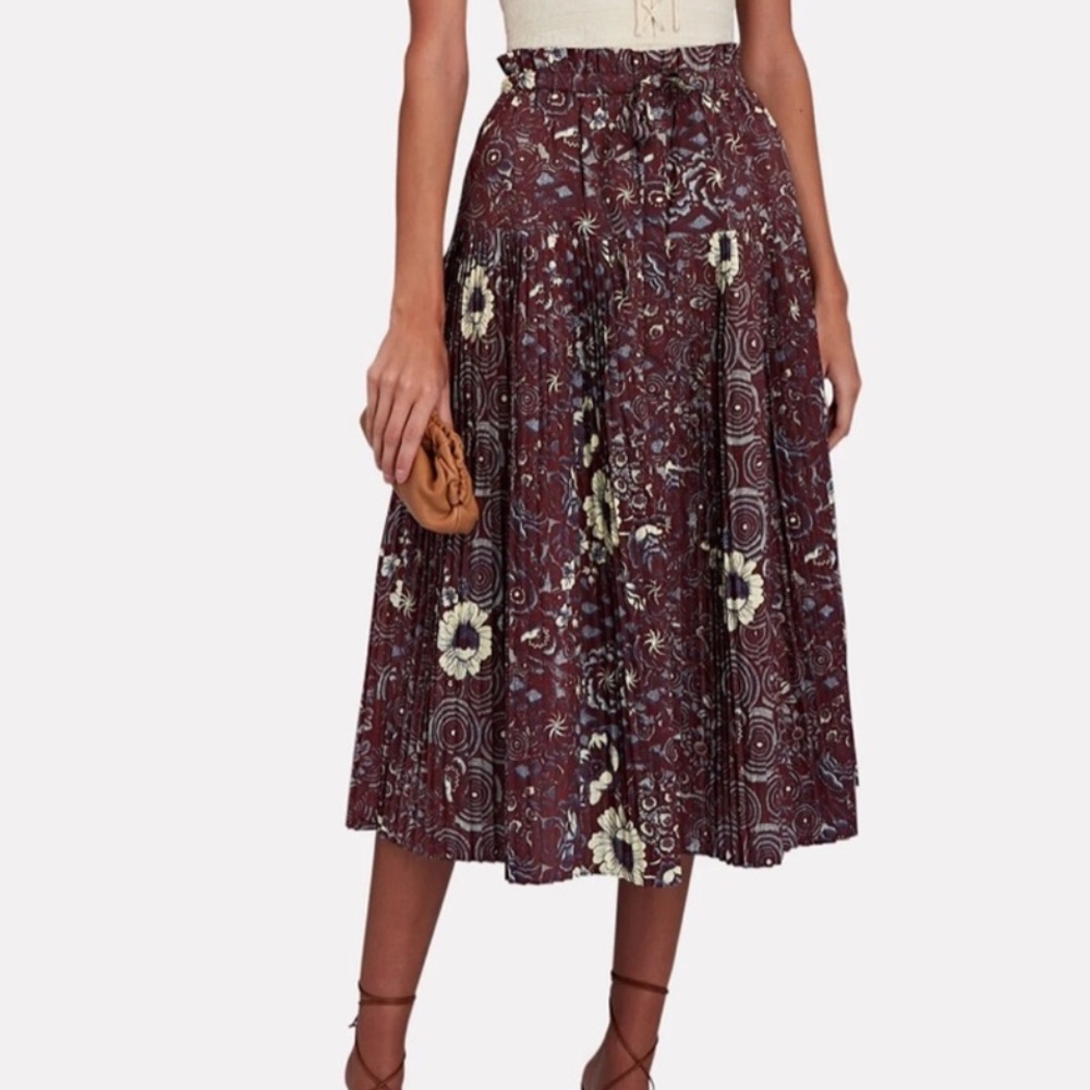 Ulla Johnson Lourdes Skirt in Heliotrope Size
